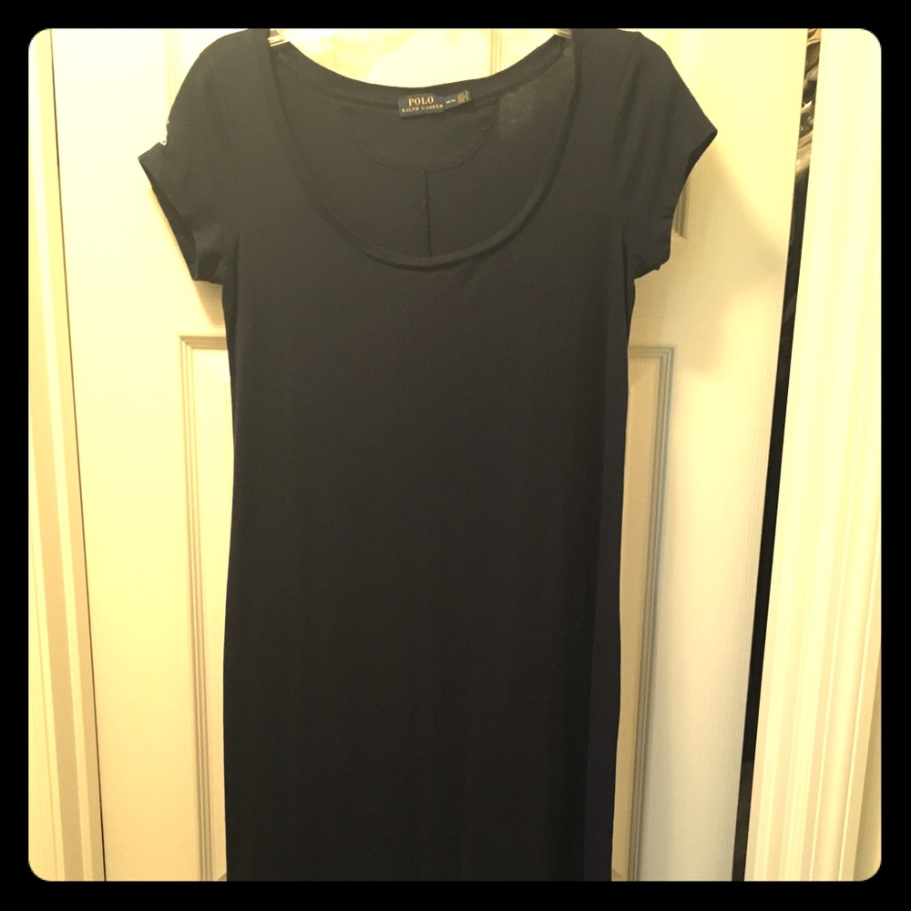 Polo Navy Blue T-Shirt Dress